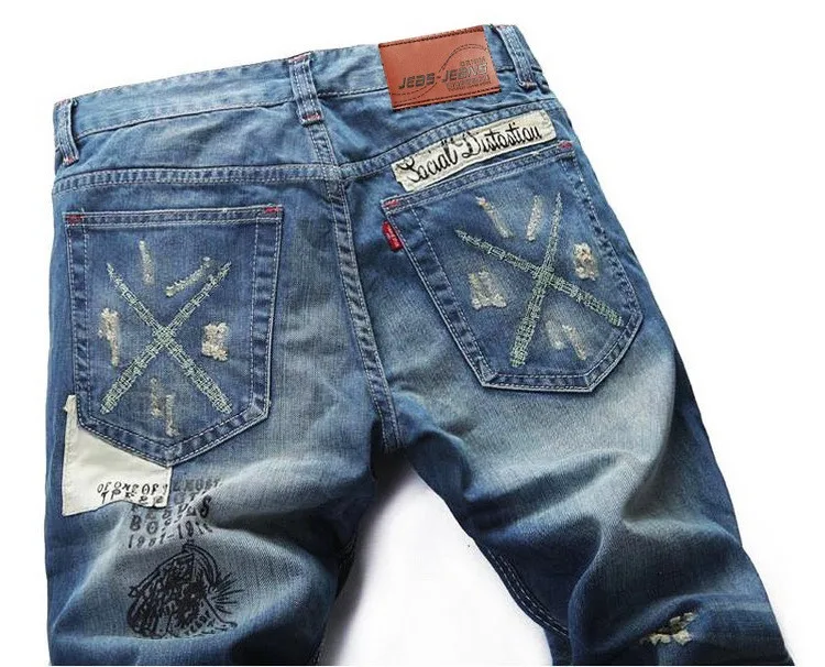 Karachi Pakistan Pants Style Boys Low Price Patches Moustache Jeans