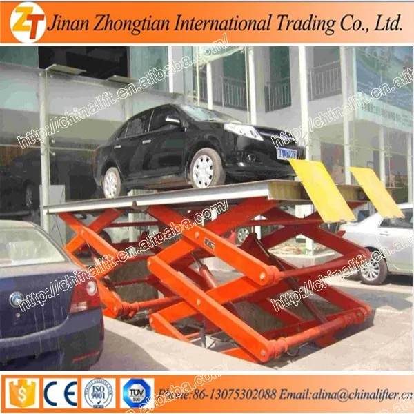 New Model Car Lifts Vehicle Equipment Used For Underground Car Park