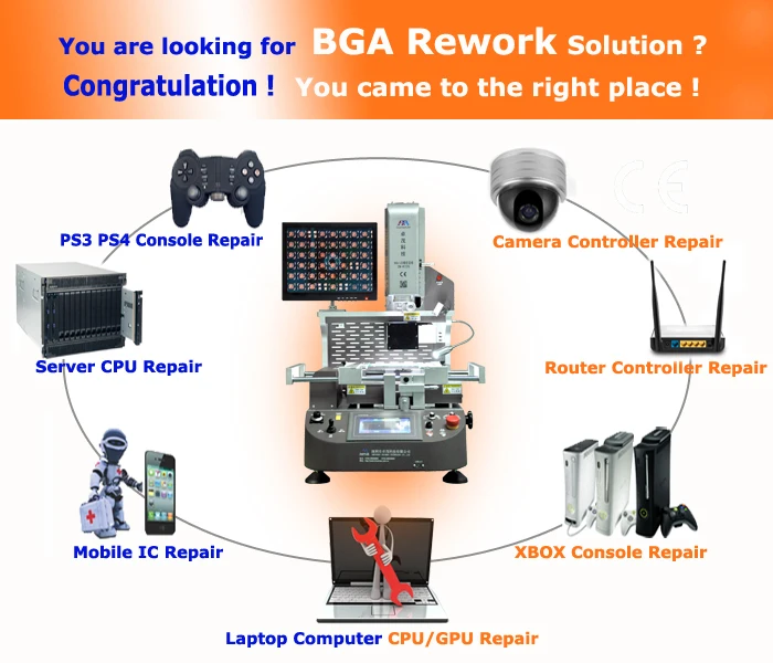 electronic component chip removal machine tools ZM-R720 bga ic chip soldering and desoldering station