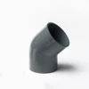Professional Manufacture UPVC Bend 45 Elbow for Water Supply