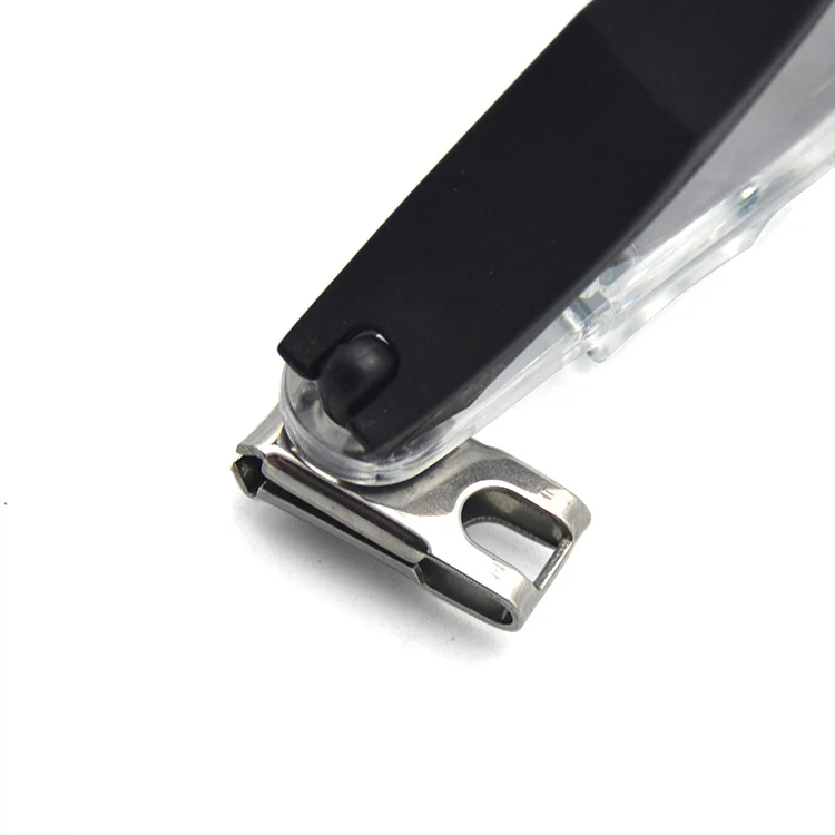 Wholesale  nail cutter  360 rotatable plastic handle fancy nail clippers