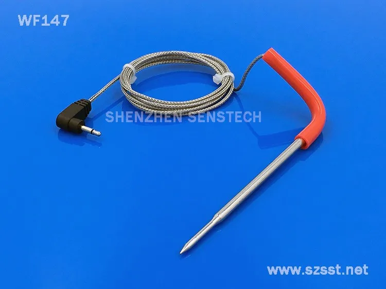 Food Safe Meat Temperature Probe 380c Max Resistance 2.5mm Jack Buy