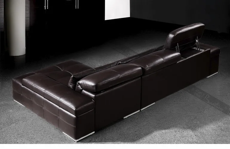 Wohnzimmer Möbel Arabisches Leders Ofa Schnitts Ofa Chesterfield Sofa