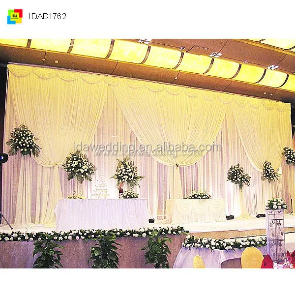 China Stage Decoration For Graduation Curtains And Drapes China