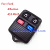 ca keys for ford split 4 button remote key control 315mhz/433mhz best quality