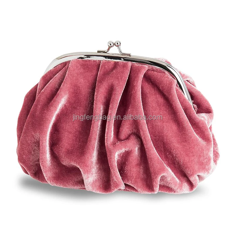 Soft Velvet Money Clip Coin Purse 