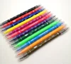 Twin tips fiber pen marker brush and fine tips brush pen