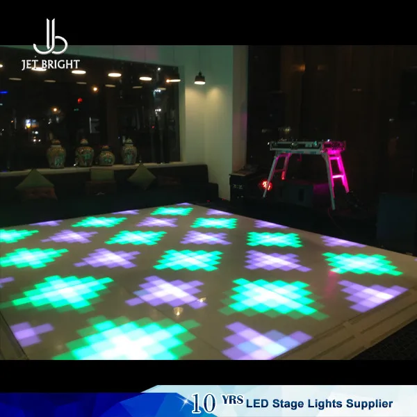 Dubai Dmx512 Led Dance Floor Tiles Light Up Matrix For Stage And Club