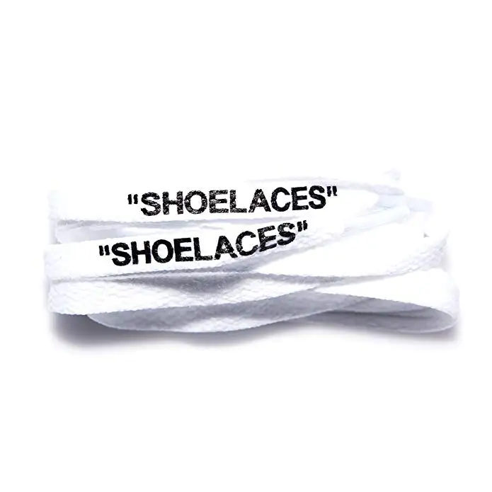 Custom text shoelaces Clearance