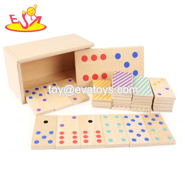 wooden dominoes for toddlers