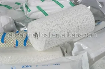 Color Gypsum Gause Plaster Bandage - Buy Orthopedic Plaster Of Paris