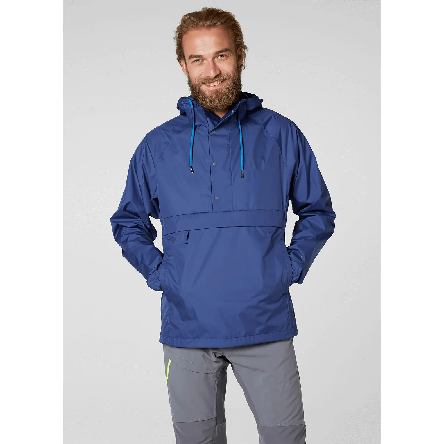 Men's Plus Size Waterproof Rain Jacket - Lightweight & Durable