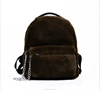 New fashion backpack lovely fur backpack for girls