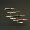 Custom Single Solid Clear Acrylic Pen Display Block Stand