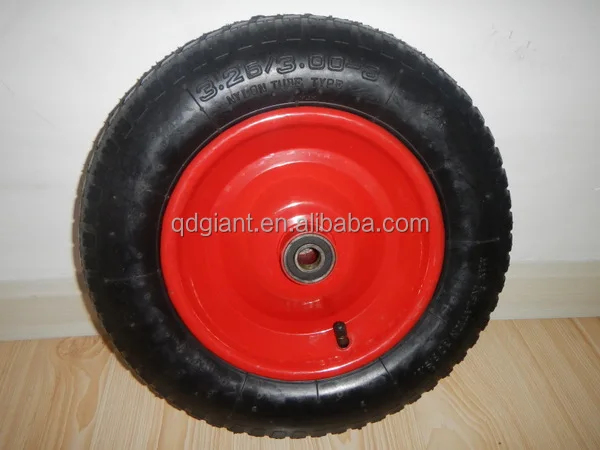 Wheelbarrow air rubber tyre 3.25-8/3.00-8