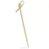 disposable bamboo knotted picks bamboo red pick for party