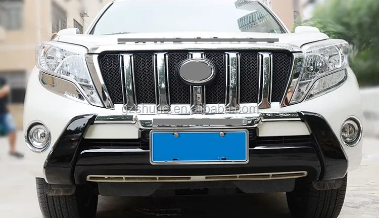 Abs Front Bumper Guard For Land Cruiser Prado Fj150 2014-2017 Bull Bar ...