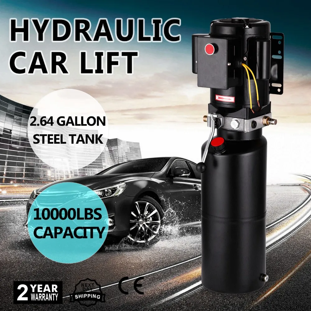 New 220v Car Lift Hydraulic Power Unit Lifts Auto Repair Shop 60hz