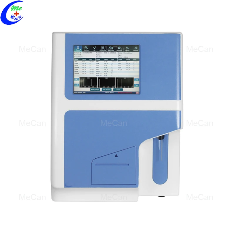Large size true color LCD display Hematology Analyzer