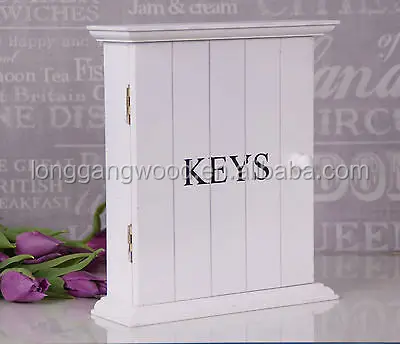 Wood Antique Keep Key Box Decorative Wall Key Box Holder Storage