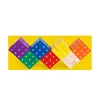 23mm wood cube with magnet hole solid wood blocks 0.6"