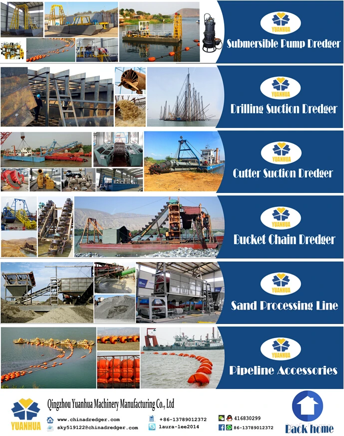 sand pumping dredger