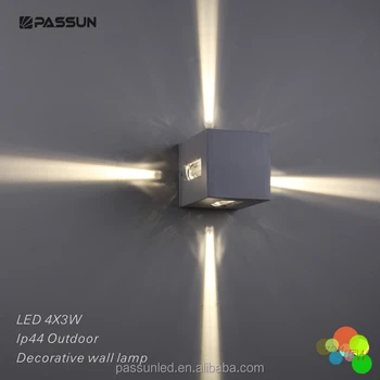 Modern Cube Shape 12w Led Outdoor Wall Light View Modern Cube Shape 12w Led Outdoor Wall Light