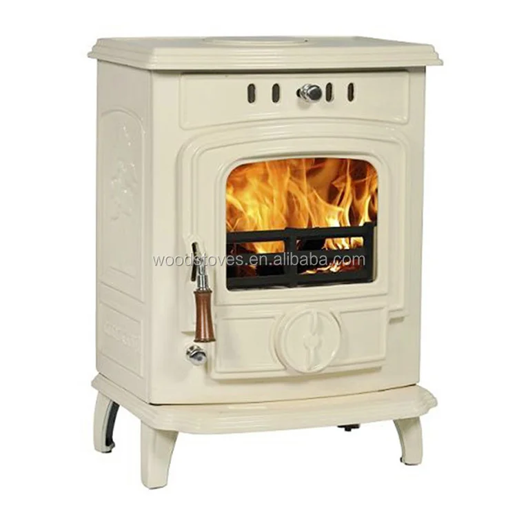 Source High-quality Best-selling Cream Cast Iron Enamel Pellet Stove on  m.alibaba.com