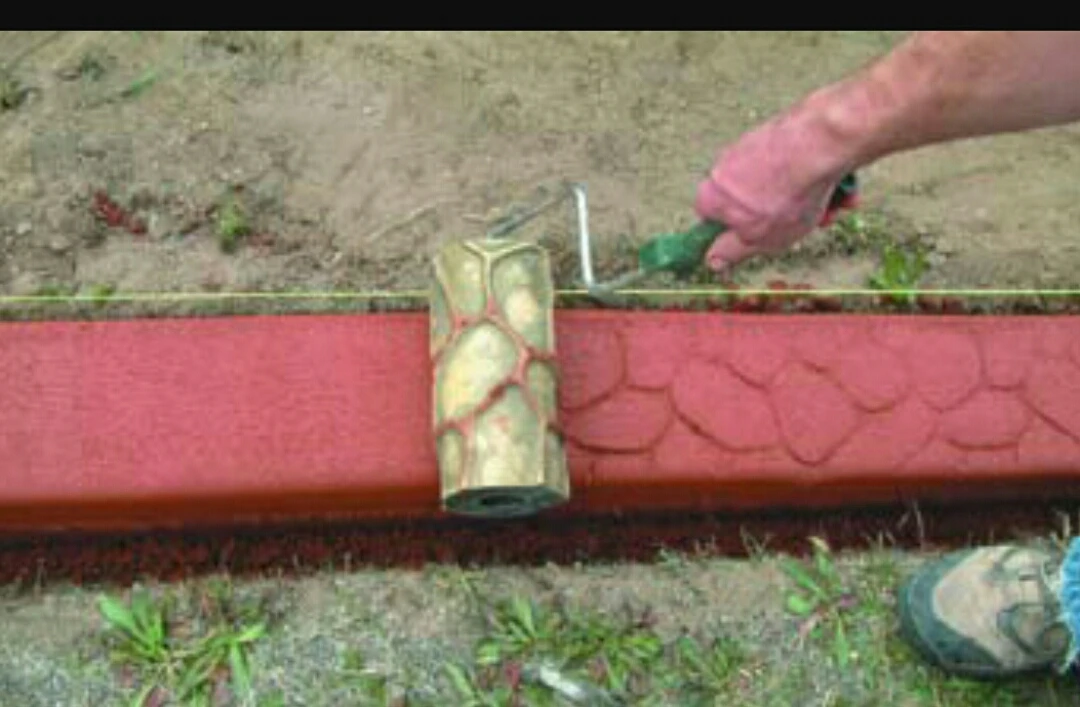 Concrete Stamp Roller Buy Concrete Roller Stamp Stamp Concrete Tools Stamped Concrete Roller Product On Alibaba Com