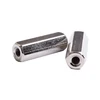Custom stainless steel cnc precision long hex nut