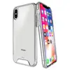 Hot Simple Clear Space Shockproof 2 IN 1 Hybrid Durable Mobile Phone Case For iPhone X Xs, XR, Xs Max