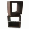 wpc wood composite hollow plastic fence posts