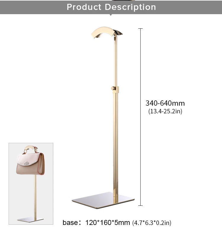 Retail Shop Metal Bag Rack Handbag Display Stand Buy Bag Rack,Metal