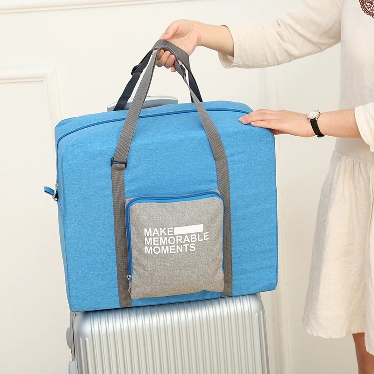 Wholesale 210d Polyester Foldable Collapsible Portable Duffle Women Flight Travel Bags Buy