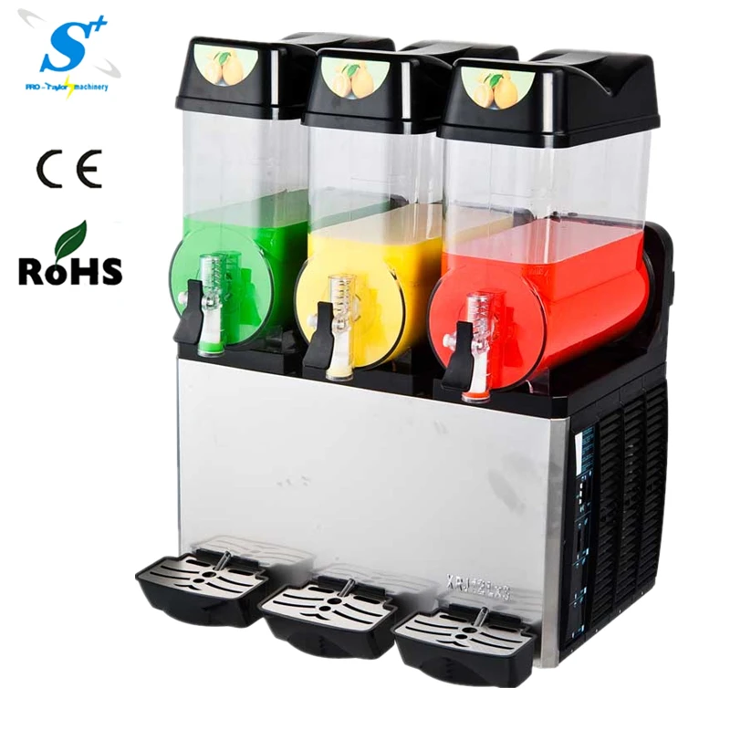 3 Bowls Commercial Slush Machine Stainless Steel Slushy Machine 12l Granita Machine Buy Slush 9647