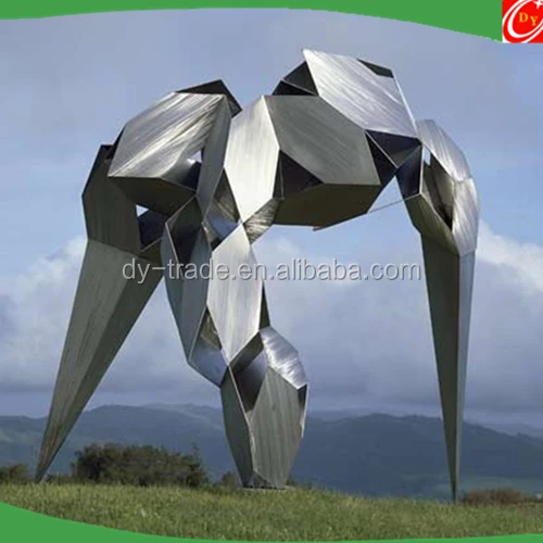 Garden irregular shape stainless steel sculpture/Custom Stainless Steel Craft