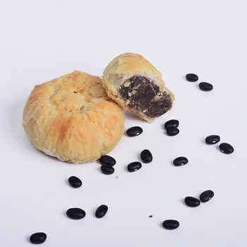 Chinese New Year Cookies Black Bean Paste Filled Sweet Pastries - Buy