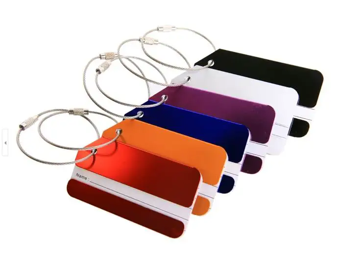 Wholesale Aluminum Custom Metal Blank Luggage Tag Baggagetag Buy Blank Luggage Tag,Metal