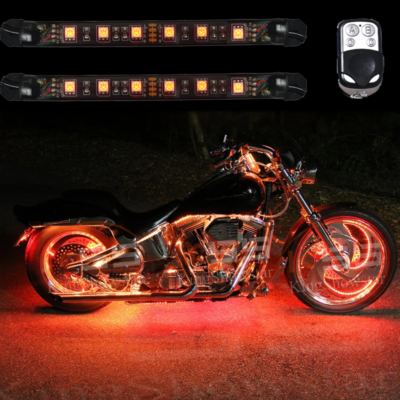 High Quality Decorative Motorcycle Led Light Kit With Remote and Controller