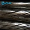 stainless steel perforated slotted round pipe tube