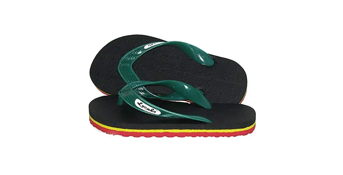 AolaZW Kids Sunflower Flowers Beach Sandal Non-Slip Bath Slipper Black