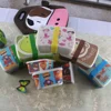 High quality eco-friendly bamboo fibre kids portable lunch box