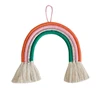 Esty Nordic Rainbow Wall hanging Decor for kids room tapestry baby fiber art gift