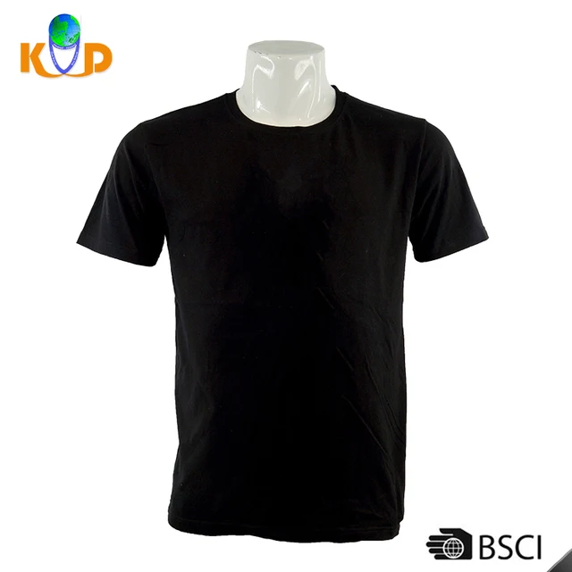 OEM blank Basic Length oversized t shirt Hem Black basic Oversized Men t shirt