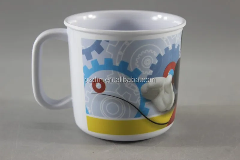 220 ML Melamine cup kid's mugs with handle