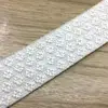 Wholesale custom OEM wrapping glitter printed Pattern Woven jacquard elastic band with logo for belt