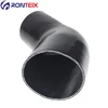 1.75" to 2.5" 45 Degree Bend Flexible Silicone Reducer Radiator Hose