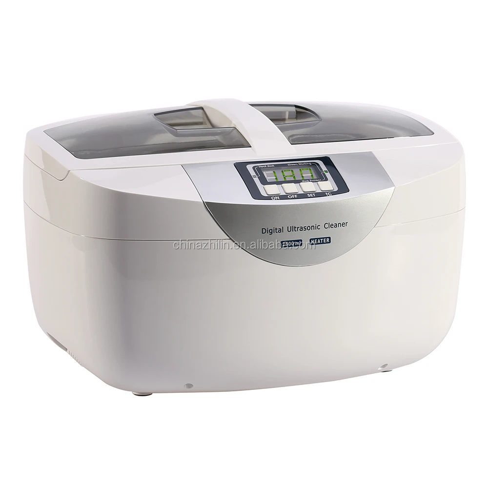 China optical 2.5L stainless steel tank dental ultrasonic cleaner