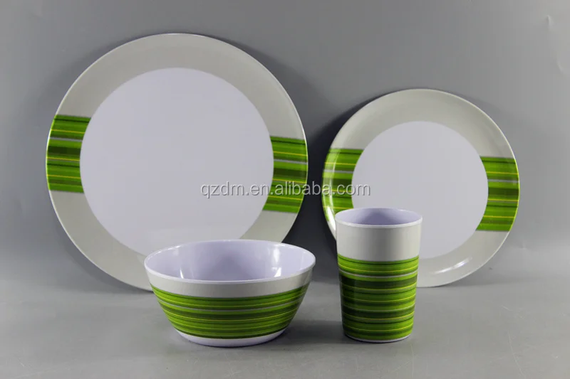 Melamine Picnic Dinner Set For 2 Person