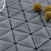 Luxury triangle glass tile mosaic